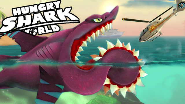 饥饿的鲨鱼世界:齿轮鲨的空中作战