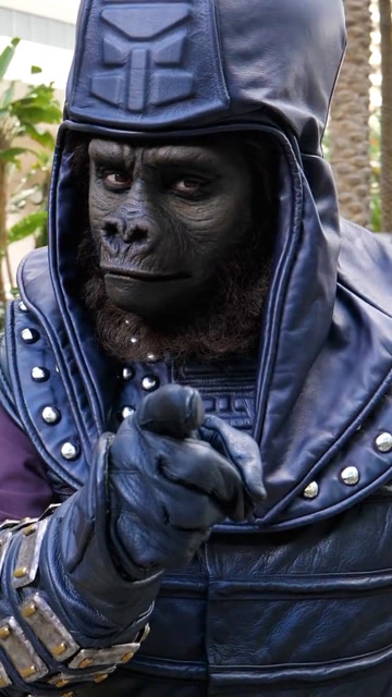 人猿星球cosplay猩猩将军