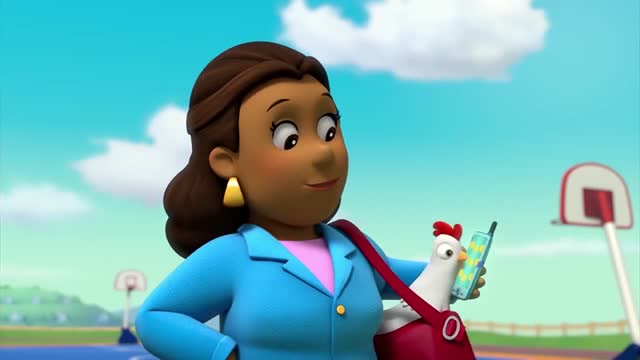 汪汪队立大功 谷薇市长向莱德请求帮忙,那就组一支篮球队吧!