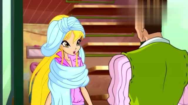 魔法俏佳人:丝黛娜摔得太尴尬了,真是一点也不漂亮了!