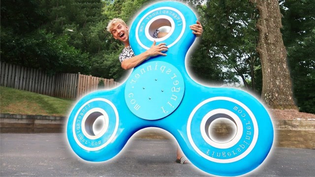 国外牛人打造世界上最大的指尖陀螺!网友:动手能力羡慕,真会玩!