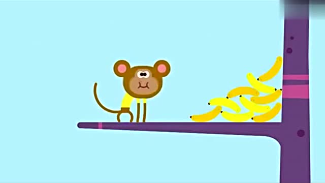 嗨道奇:猴子丢香蕉皮把所有人都摔倒了,真的好讨厌呢