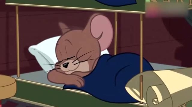 新猫和老鼠:小鸭在杰瑞那里睡觉,结果梦游差点被汤姆吃掉