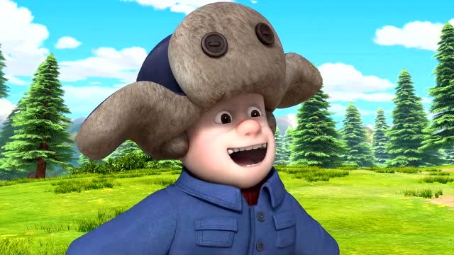 熊熊乐园:光头强进入山洞看到另一番美景,有好多小动物