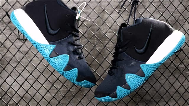 耐克nikekyrie4obsidian欧文4代黑曜石实战篮球鞋