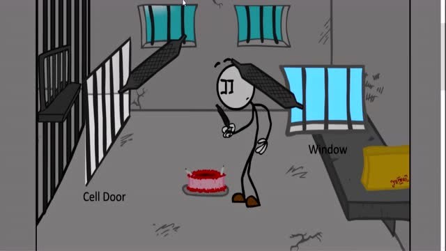 精彩小游戏《火柴人》: 如何想方设法逃离小黑屋 搞笑动画