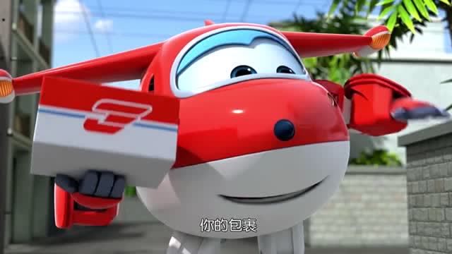 超级飞侠5:乐迪去曼谷送包裹给克丽丝,婴儿车是给小猫咪用的!