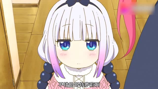 康娜睡觉的样子好可爱,新朋友来家里做客哦,不愧是龙啊