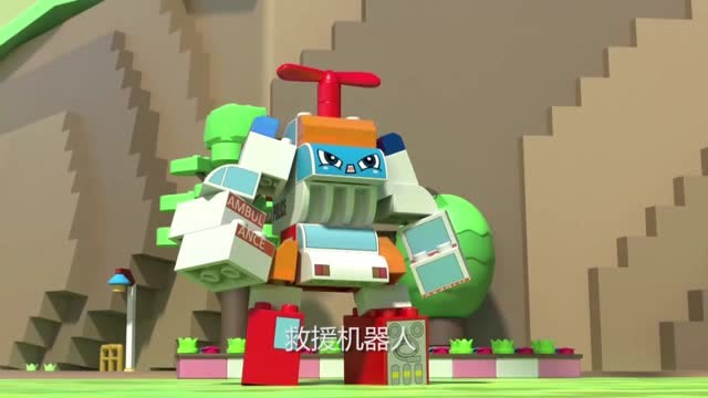 《奇积乐园》哇!太酷了,奇积变身,成为了一个机器人