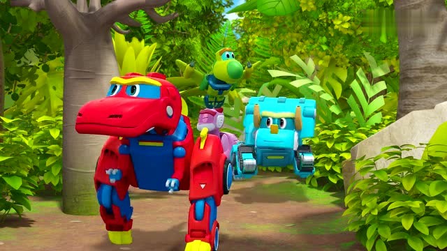 恐龙探险队:帮帮龙探险队发现一只偷蛋龙,鬼鬼祟祟的偷了蛋