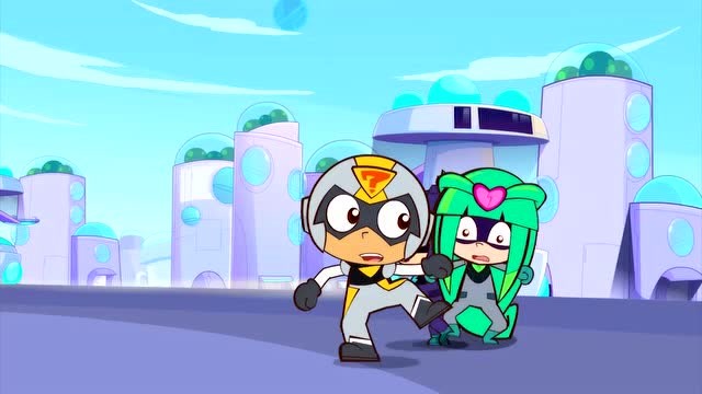 开心超人联盟多心超人身体零件失控在星星球跳起了街舞