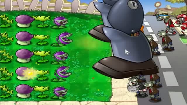 植物大战僵尸:烟雾蘑菇vs僵尸博士