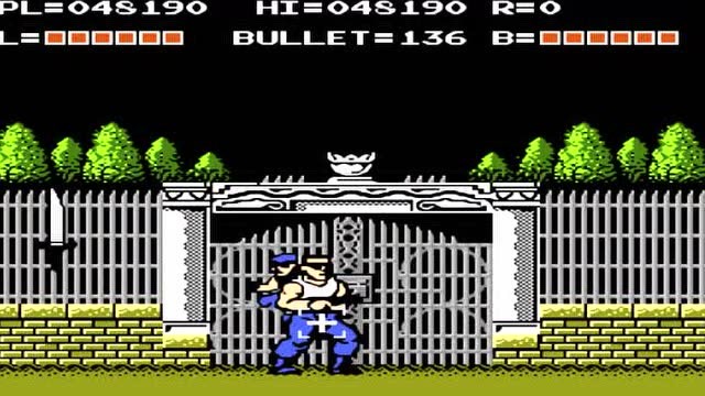 经典fc动作游戏《鳄鱼先生》第7关