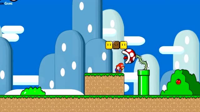 超级马里奥动画:小大嘴花吃了什么东西一下子长大了?