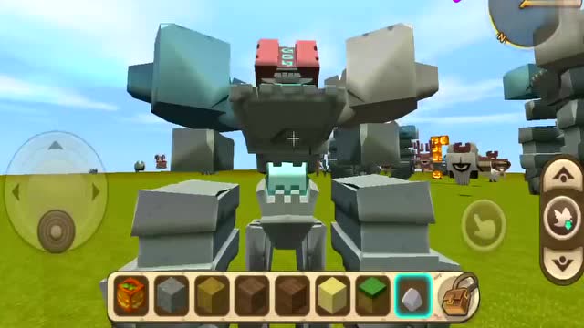 迷你世界:抢先体验新版boss远古巨像,不需要测私服也能玩!