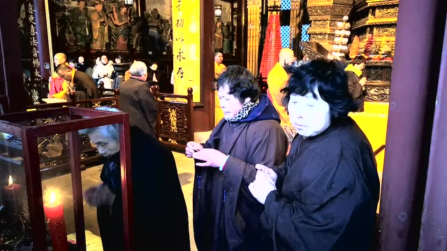 正月初八,无锡永兴寺斋天法会 上海居士篇