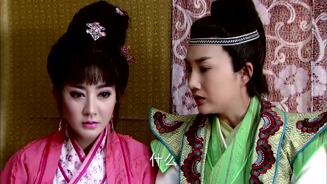 公主告诉薛葵薛刚消息,薛葵要打他爸,带他们躲进庵庙却突生变故