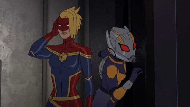 复仇者集结:惊奇队长和黄蜂女分头行动,阻止坏人逃离