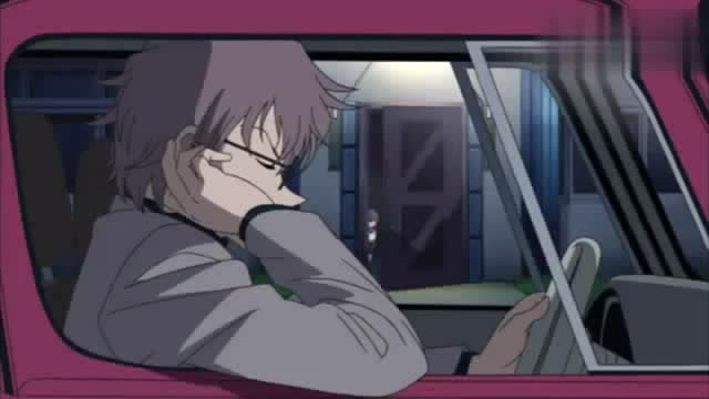 灰原哀终于上了冲矢昴的车冲矢昴开车小哀决定往哪走