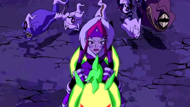 《少年骇客》凯伊的飞车飞的很快,她会是第一名吗