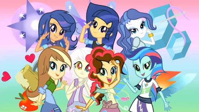 小马宝莉新的超能小马人类造型你还认得出来紫悦吗