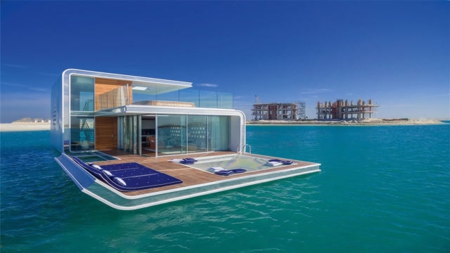 迪拜奢华又出新高度!全球首个漂浮别墅竣工,网友:看看就行了!