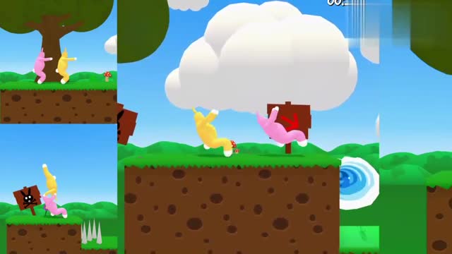 超级兔子人 和半仙一起搞笑搬运萝卜