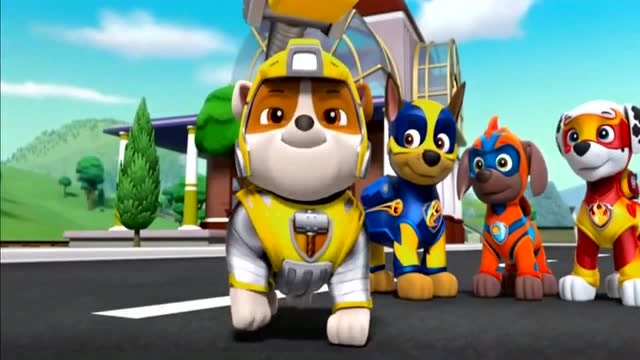 汪汪队:毛毛展示超能力,瞬间融化地面,超级狗狗太厉害了