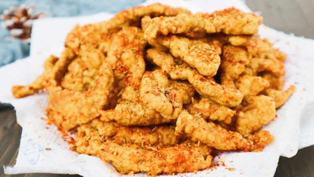 四川小酥肉新做法不加1滴水外酥里嫩一口一个太解馋了