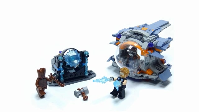 积木玩具乐高超级英雄76102 雷神武器搜寻记