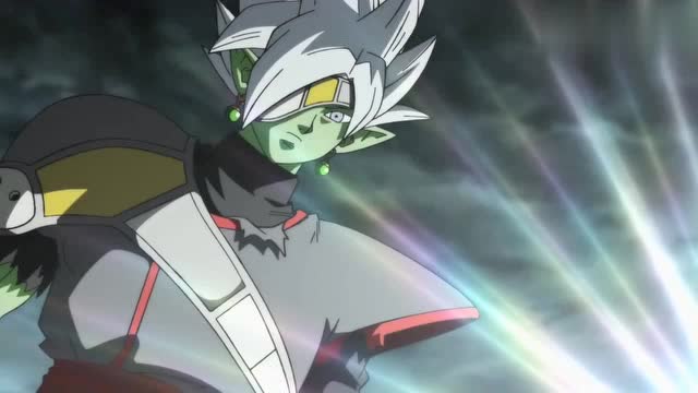 龙珠英雄第14集:拥有宇宙之种的加敏奥连好强,贝吉塔不是对手