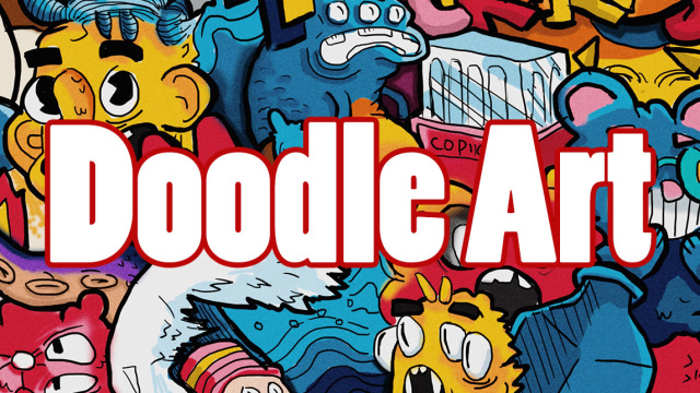【doodle art】设计师可宅家不出门的秘诀.绘画过程大公开!
