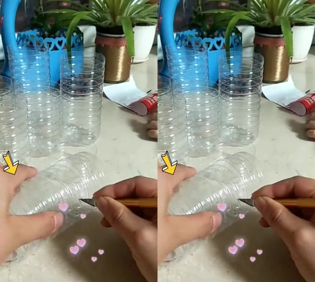 矿泉水瓶做的多功能大容量收纳盒,美