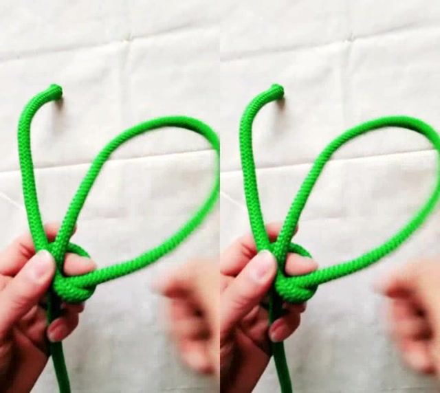 偷猎者结常用的套索结,易结易解