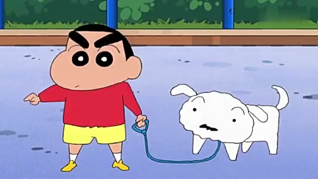 蜡笔小新:什么事情,让小新和小白如此恐惧?