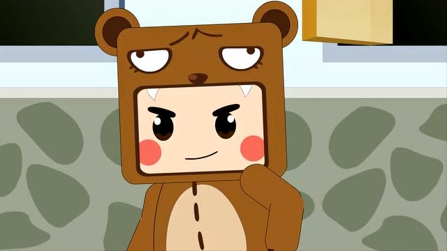 迷你世界寓言故事:熊孩子和梦哥是好朋友,他们经常在一起玩