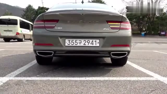 2020款现代劳恩斯g80展示