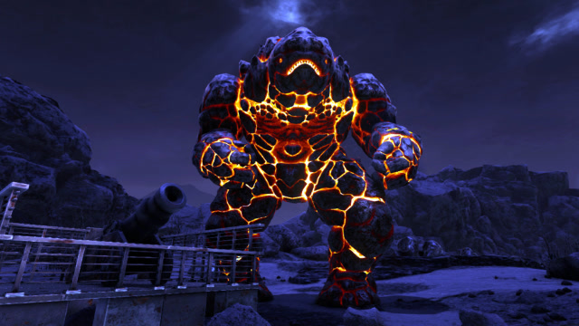 方舟生存进化:创世纪24 忙活半天搞资源 只为暴躁的熔岩石头人