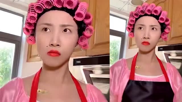 神探包租婆:芋头偷偷用包租婆的口红,当腮红使用!