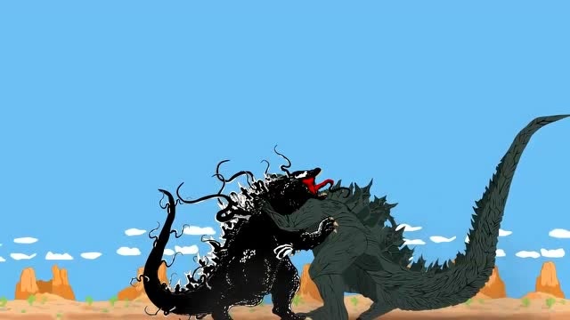 哥斯拉:毒液哥斯拉vs地球哥斯拉