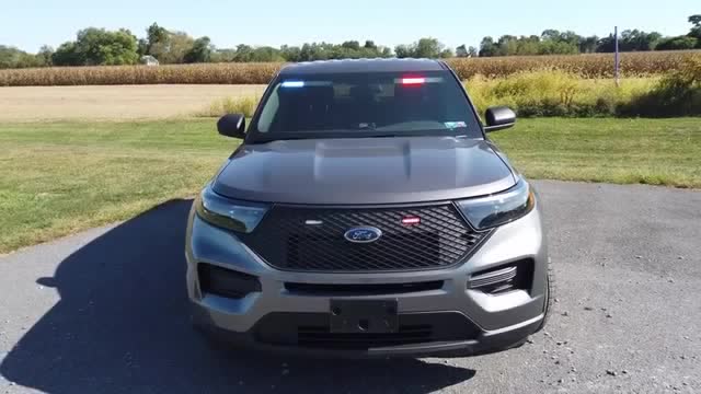 前脸展示,福特ford interceptor测试欣赏