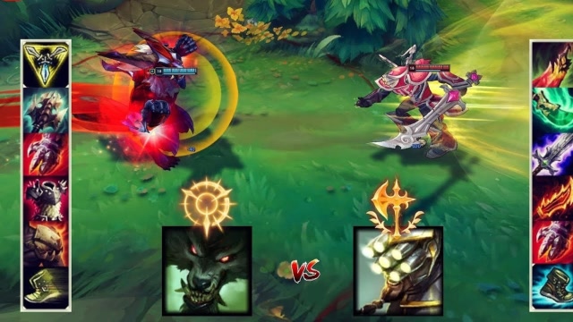 lol:强攻狼人vs征服者剑圣,我是狼人不是浪人!