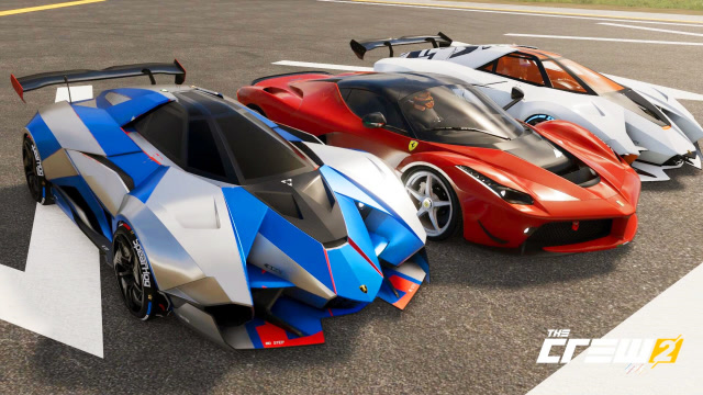 飙酷车神2:无价神车兰博基尼自私pk法拉利拉法