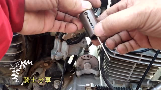 简单的摩托车油门线更换方法一看就会