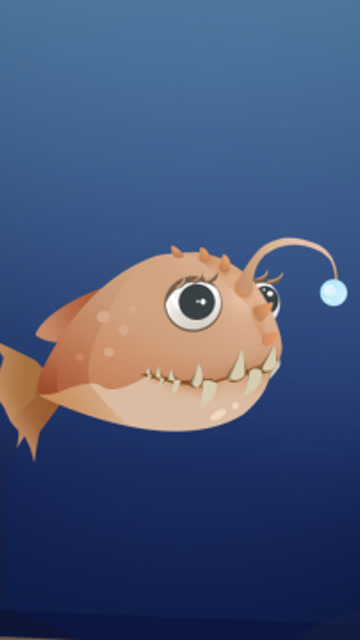 这才是最萌身高差,深海鮟鱇的秘密