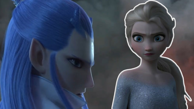 敖丙艾莎cp感超强,《冰雪奇缘》与《哪吒》硬碰硬