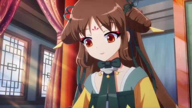 《盛世妆娘》女主要娘娘穿大红色的礼服!配大红色的口红