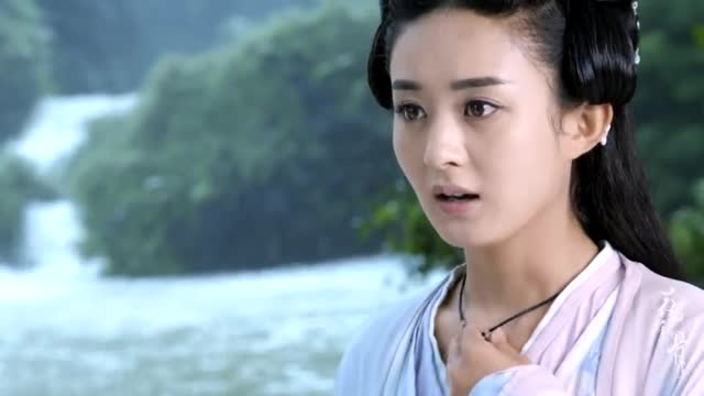 轻水哭的真伤心啊!孟玄朗走了!还得花千骨来安慰她!