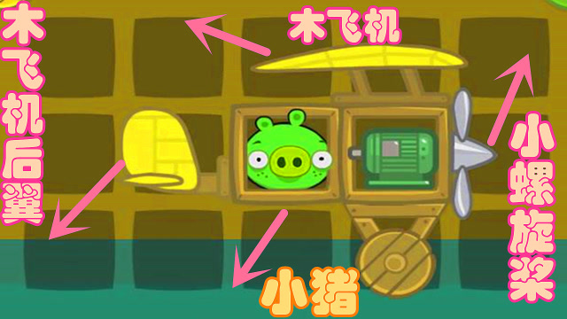 捣蛋猪组装了一架小飞机只有一个螺旋浆和一个轮子能够飞得起来吗