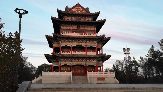 带你欣赏双鸭山市翠峰山公园的美景